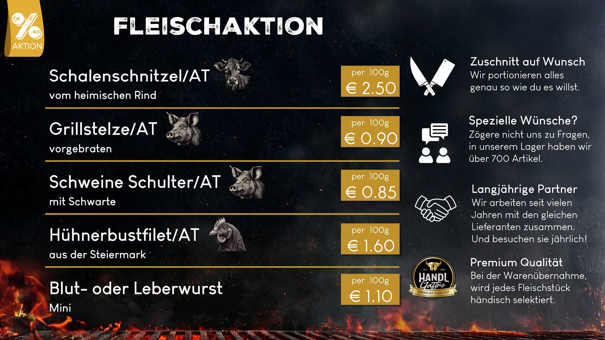 Fleischaktion gültig bis 19.11.25 🥩