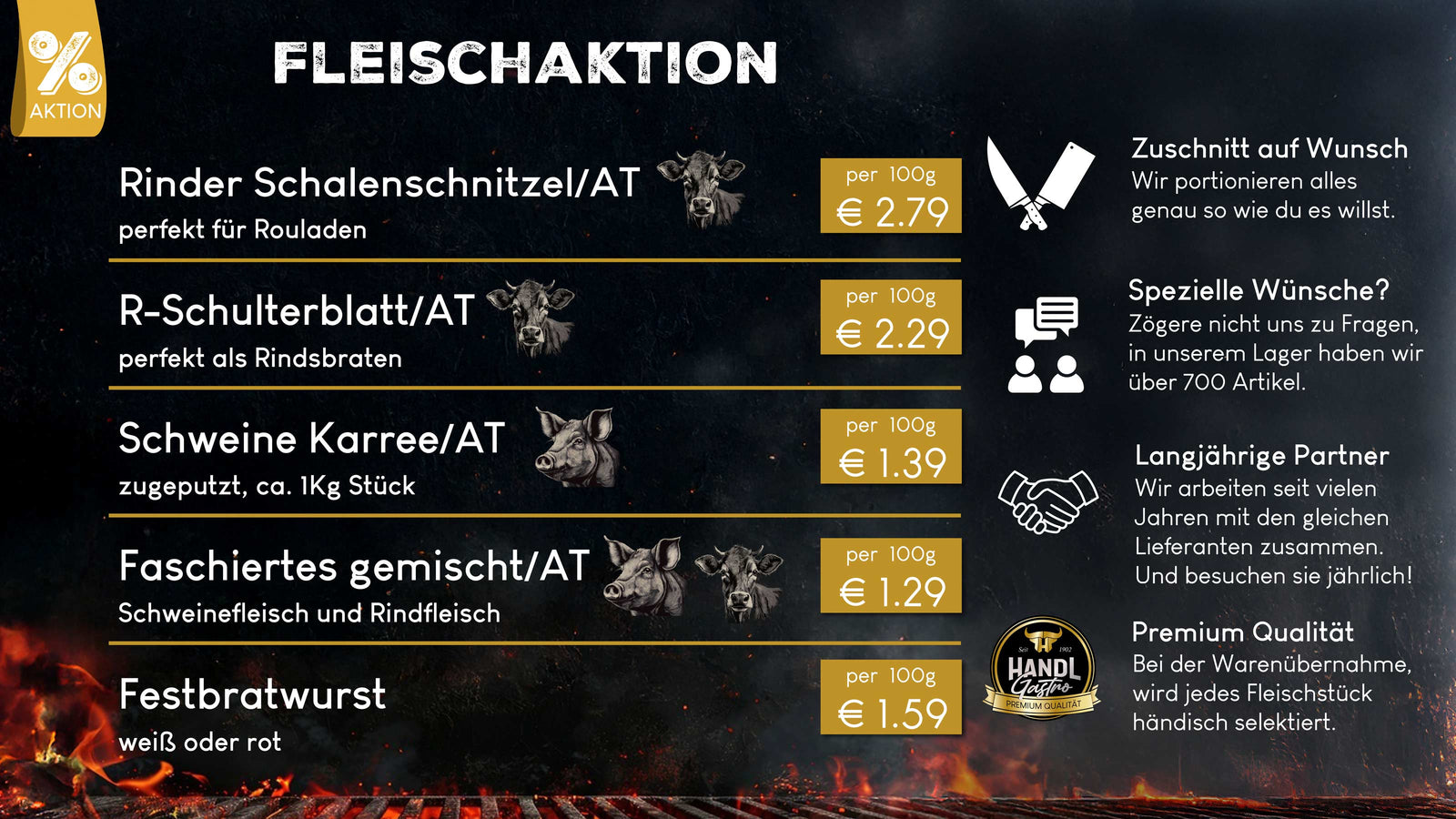 Fleischaktion gültig bis 28.01.2026 🥩