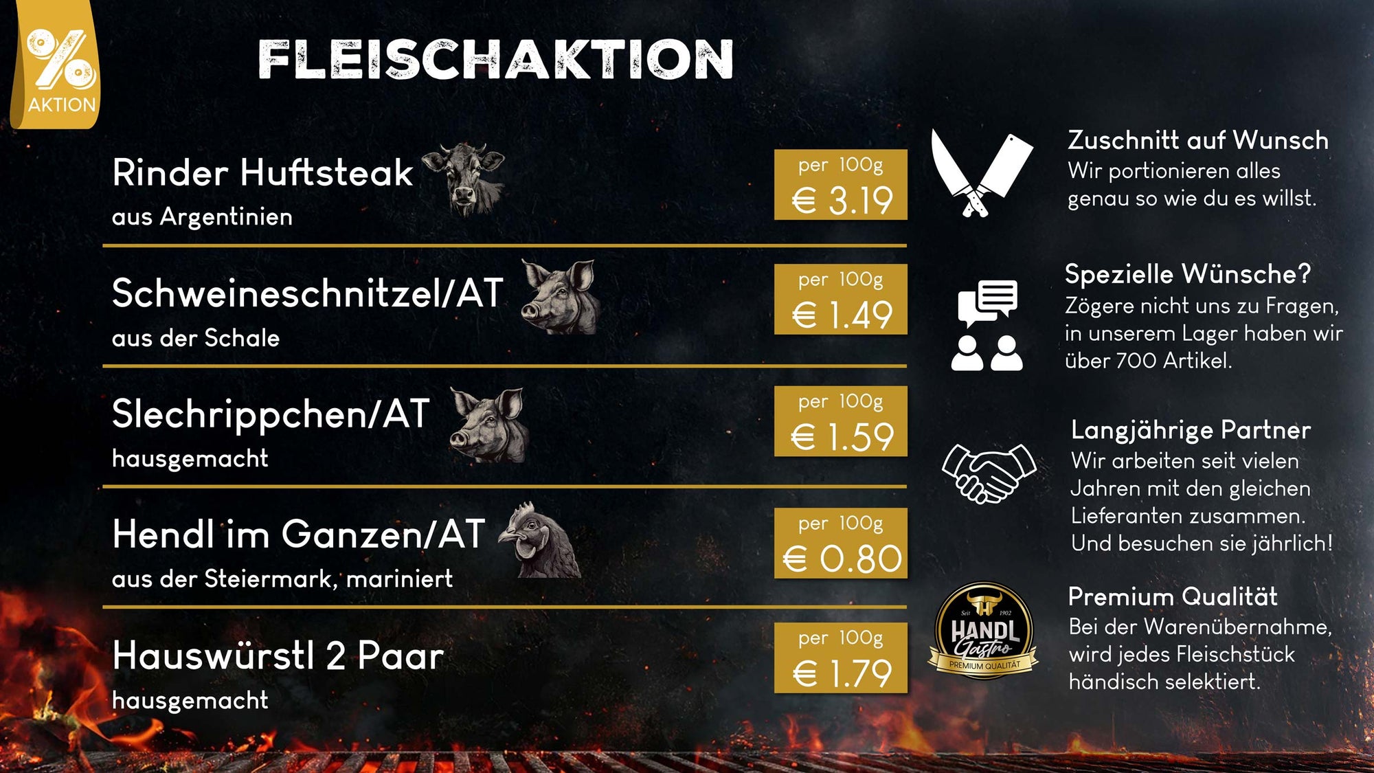 Fleischaktion gültig bis 16.12.25 🥩